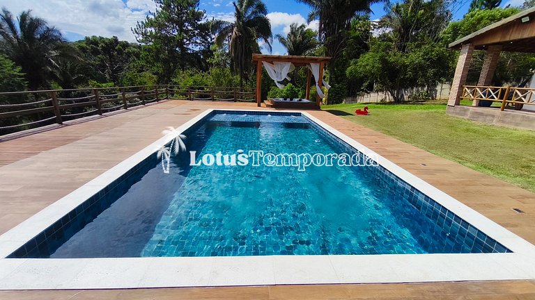Chácara com jacuzzi aquecida e vista para montanha LT0094