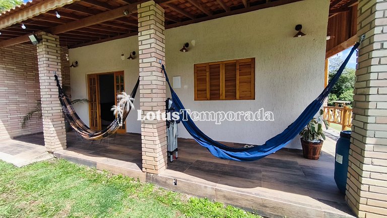 Chácara com jacuzzi aquecida e vista para montanha LT0094