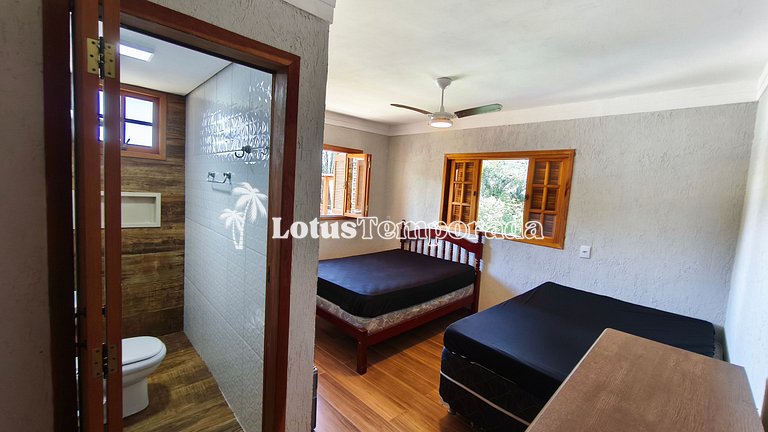 Chácara com jacuzzi aquecida e vista para montanha LT0094