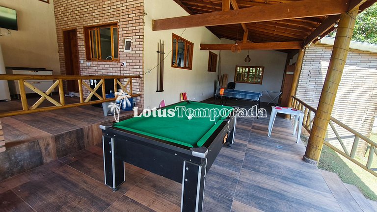 Chácara com jacuzzi aquecida e vista para montanha LT0094