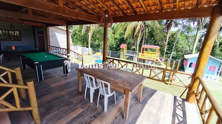 Chácara com jacuzzi aquecida e vista para montanha LT0094