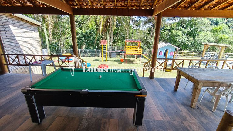 Chácara com jacuzzi aquecida e vista para montanha LT0094