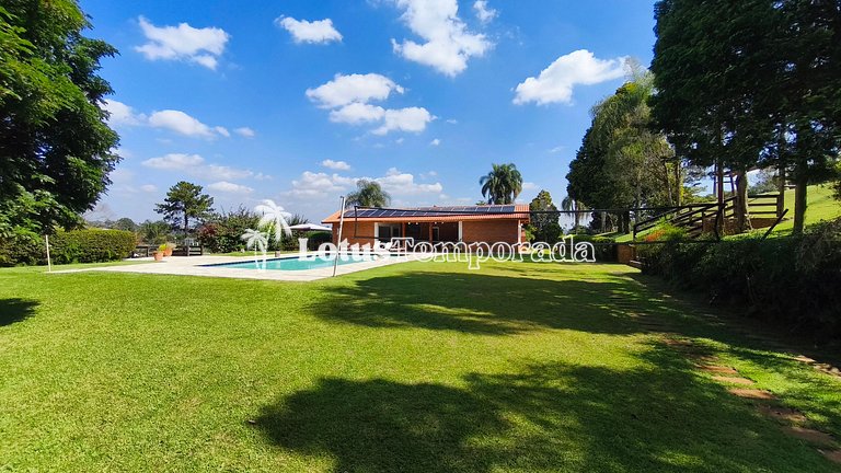 Sítio 14 dormit. para fins de semana e eventos LT0073