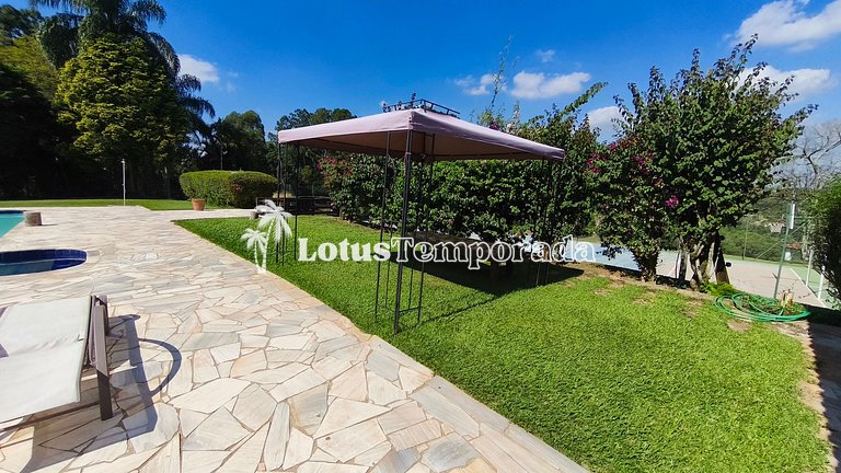 Sítio 14 dormit. para fins de semana e eventos LT0073