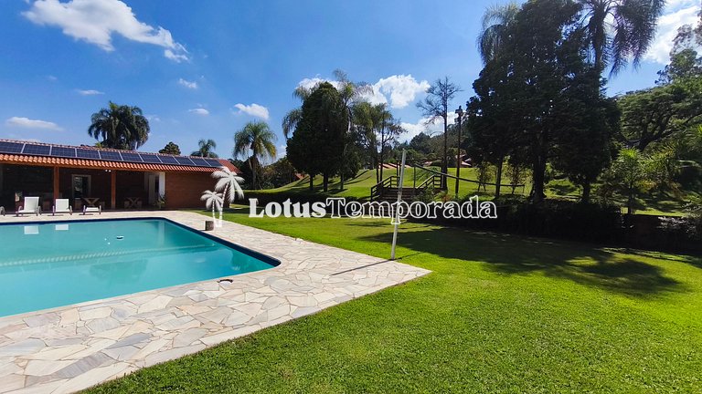 Sítio 14 dormit. para fins de semana e eventos LT0073