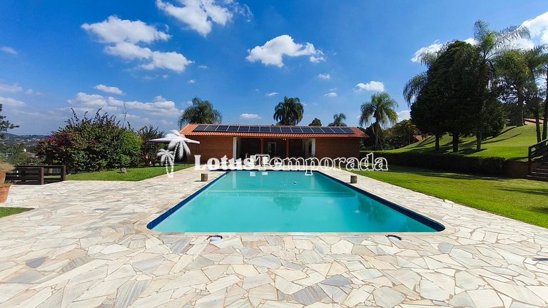 Sítio 14 dormit. para fins de semana e eventos LT0073