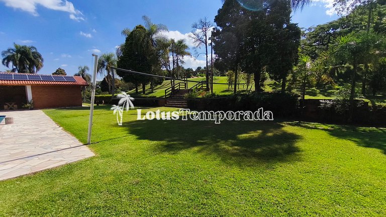 Sítio 14 dormit. para fins de semana e eventos LT0073