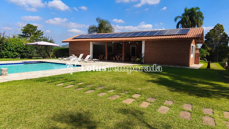 Sítio 14 dormit. para fins de semana e eventos LT0073