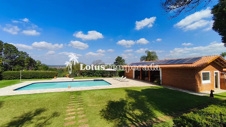 Sítio 14 dormit. para fins de semana e eventos LT0073