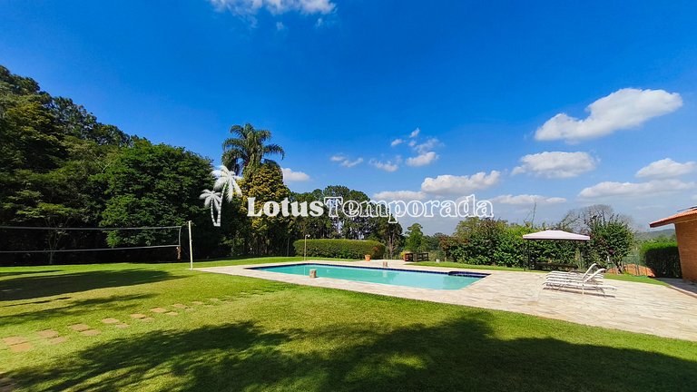 Sítio 14 dormit. para fins de semana e eventos LT0073