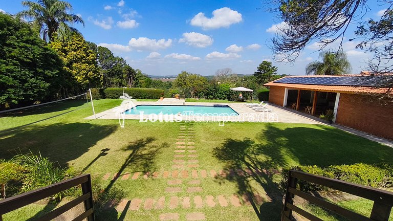 Sítio 14 dormit. para fins de semana e eventos LT0073