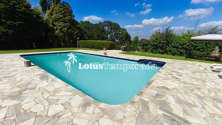 Sítio 14 dormit. para fins de semana e eventos LT0073