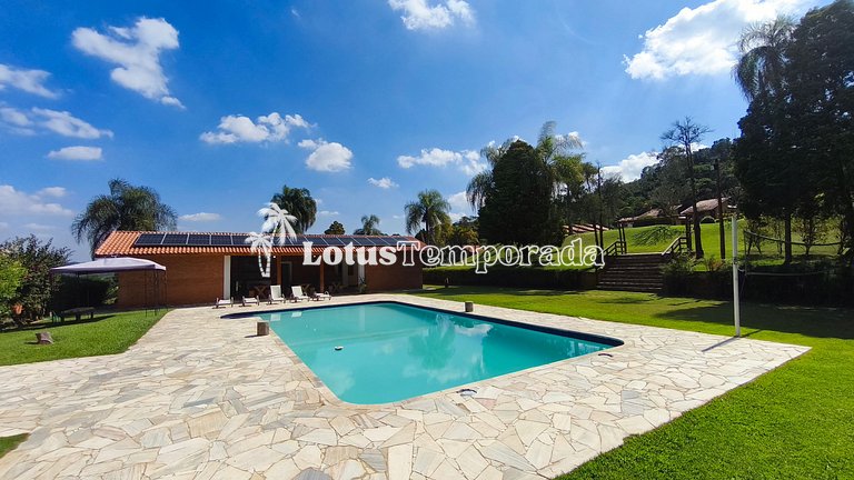 Sítio 14 dormit. para fins de semana e eventos LT0073