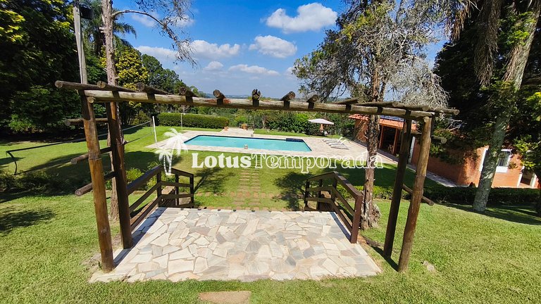 Sítio 14 dormit. para fins de semana e eventos LT0073