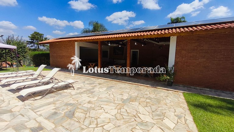 Sítio 14 dormit. para fins de semana e eventos LT0073