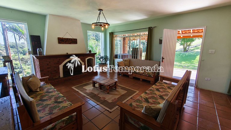 Sítio 14 dormit. para fins de semana e eventos LT0073