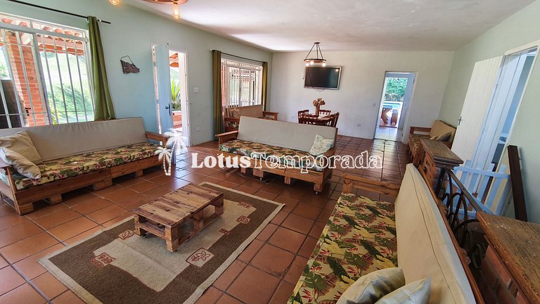 Sítio 14 dormit. para fins de semana e eventos LT0073