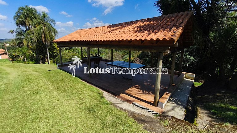 Sítio 14 dormit. para fins de semana e eventos LT0073