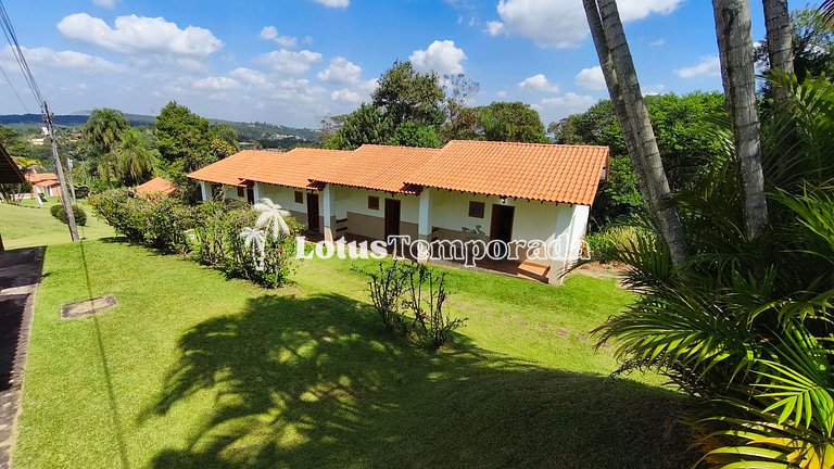 Sítio 14 dormit. para fins de semana e eventos LT0073