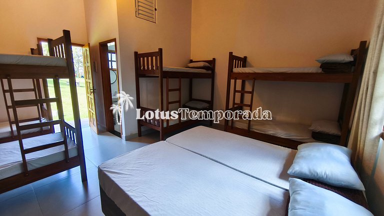 Sítio 14 dormit. para fins de semana e eventos LT0073