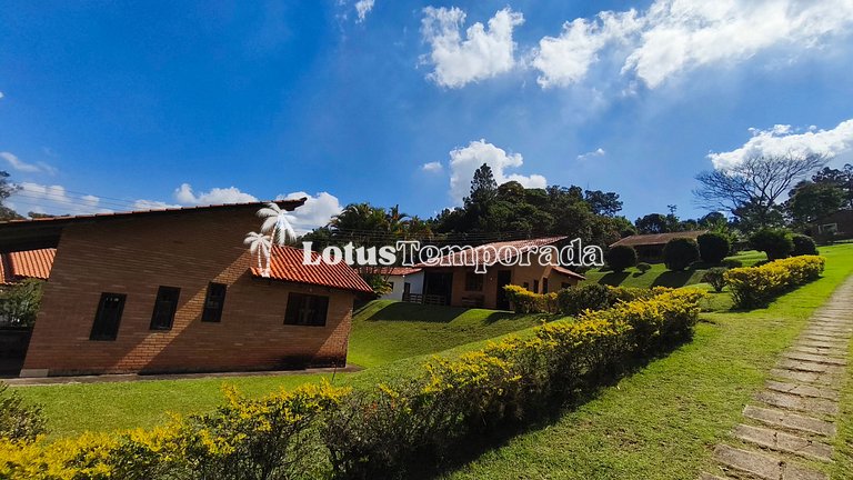 Sítio 14 dormit. para fins de semana e eventos LT0073