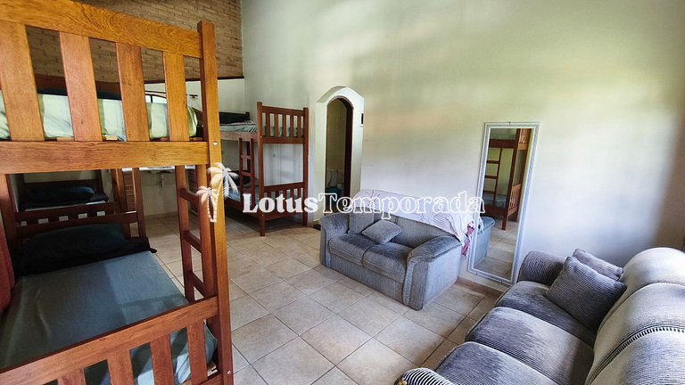 Sítio 14 dormit. para fins de semana e eventos LT0073