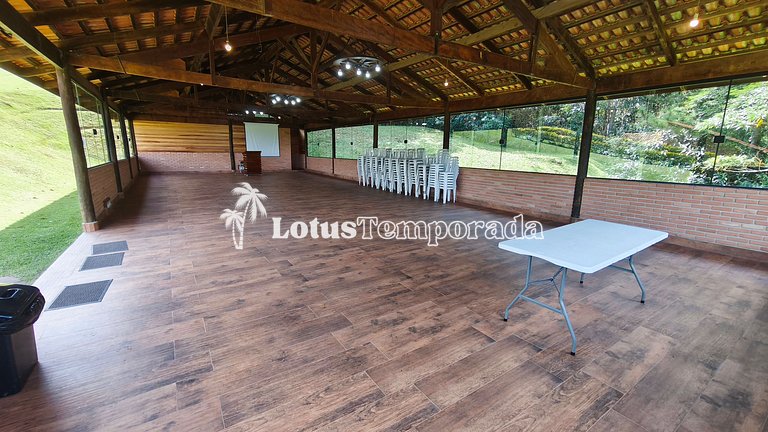 Sítio 14 dormit. para fins de semana e eventos LT0073