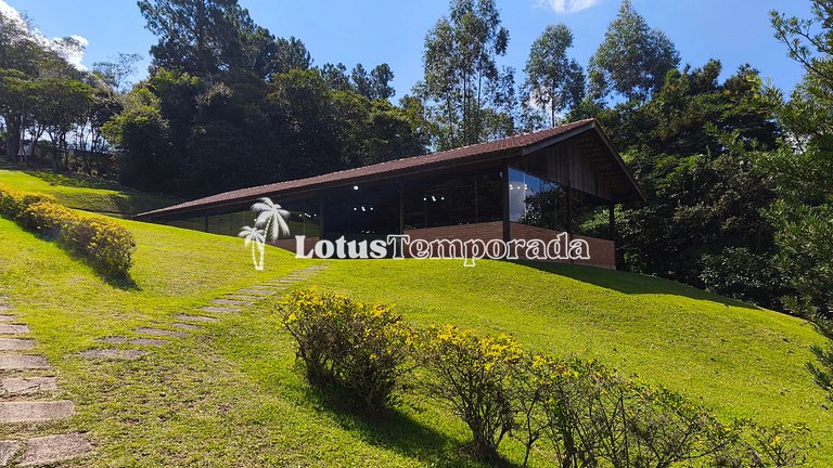 Sítio 14 dormit. para fins de semana e eventos LT0073