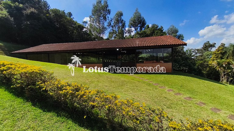 Sítio 14 dormit. para fins de semana e eventos LT0073