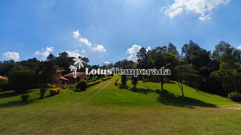 Sítio 14 dormit. para fins de semana e eventos LT0073