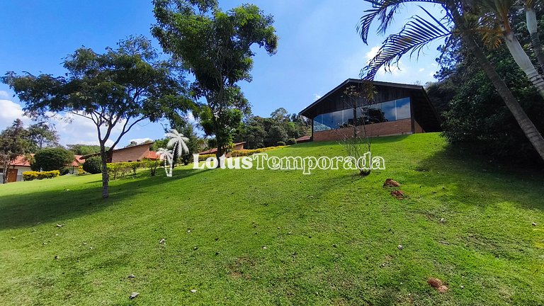 Sítio 14 dormit. para fins de semana e eventos LT0073