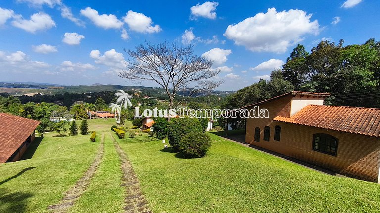 Sítio 14 dormit. para fins de semana e eventos LT0073