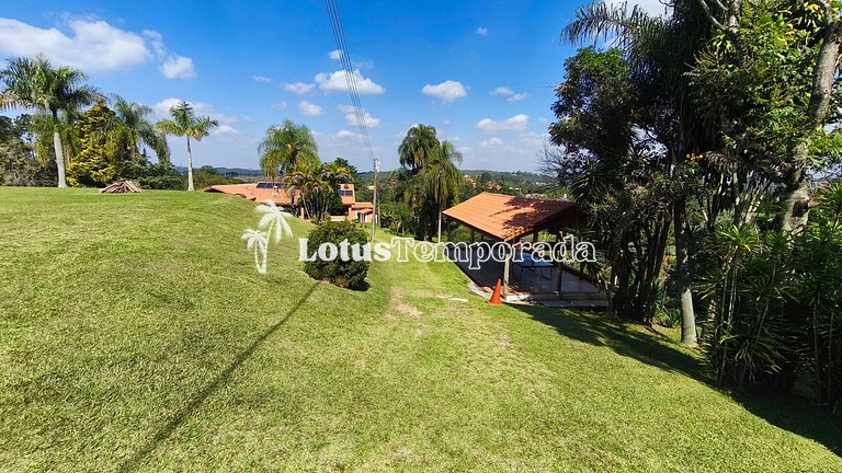 Sítio 14 dormit. para fins de semana e eventos LT0073