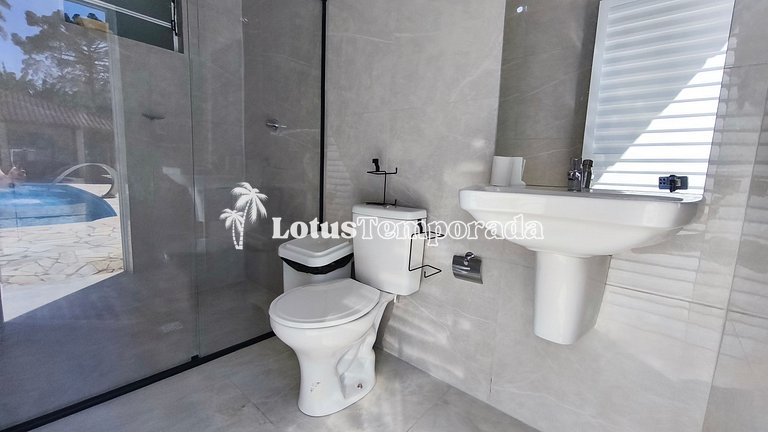 Chácara com piscina aquecida e eventos LT0095