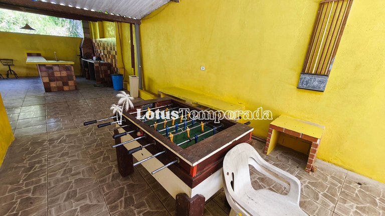 Chácara com piscina, jogos e campo futebol LT0098