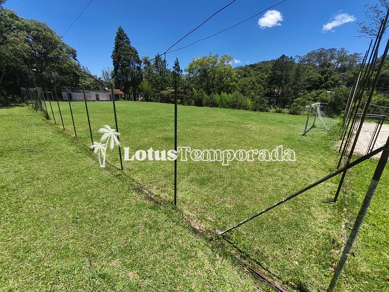 Sítio p/ Retiros: 60 Pessoas, 11 Dorms e Lazer LT0010