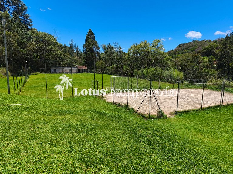 Sítio p/ Retiros: 60 Pessoas, 11 Dorms e Lazer LT0010
