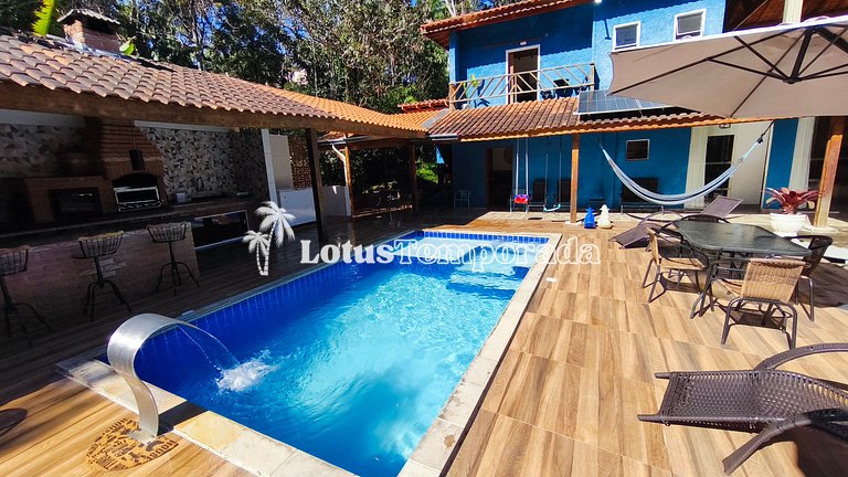 Sítio com lazer completo e conforto familiar LT0057