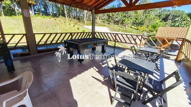Sítio com lazer completo e conforto familiar LT0057