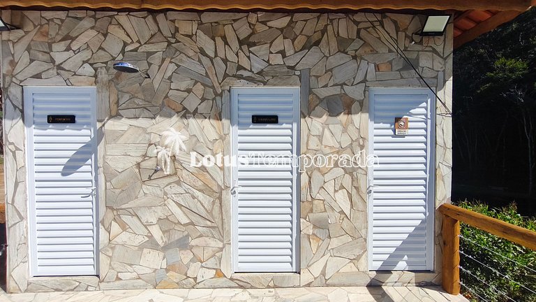 Chácara com piscina aquecida e eventos LT0095