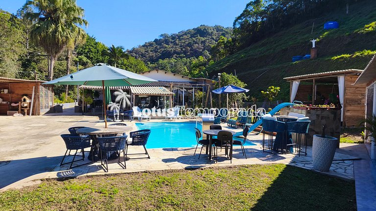 Chácara para lazer e confraternizações LT0103