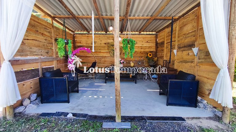 Chácara para lazer e confraternizações LT0103