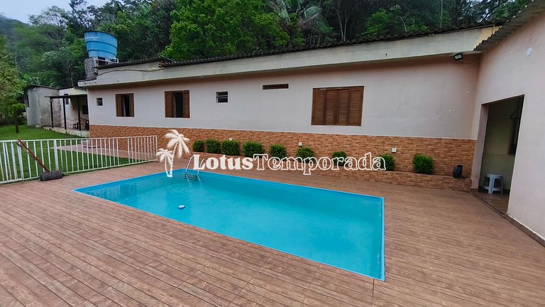 Chácara familiar aconchegante c piscina LT0106