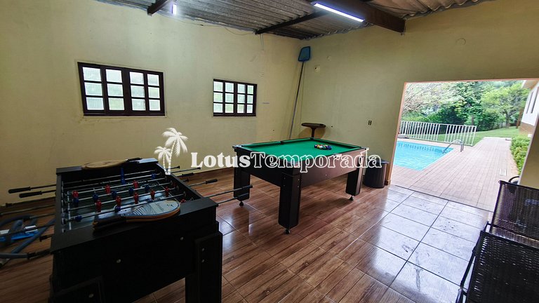 Chácara familiar aconchegante c piscina LT0106